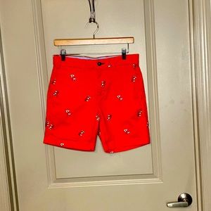 Tommy Hilfiger Orange Shorts